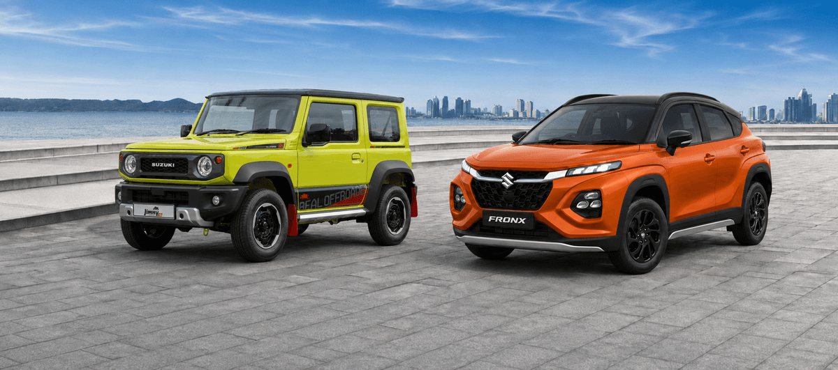 Subscribe to the legendary Jimny or Fronx